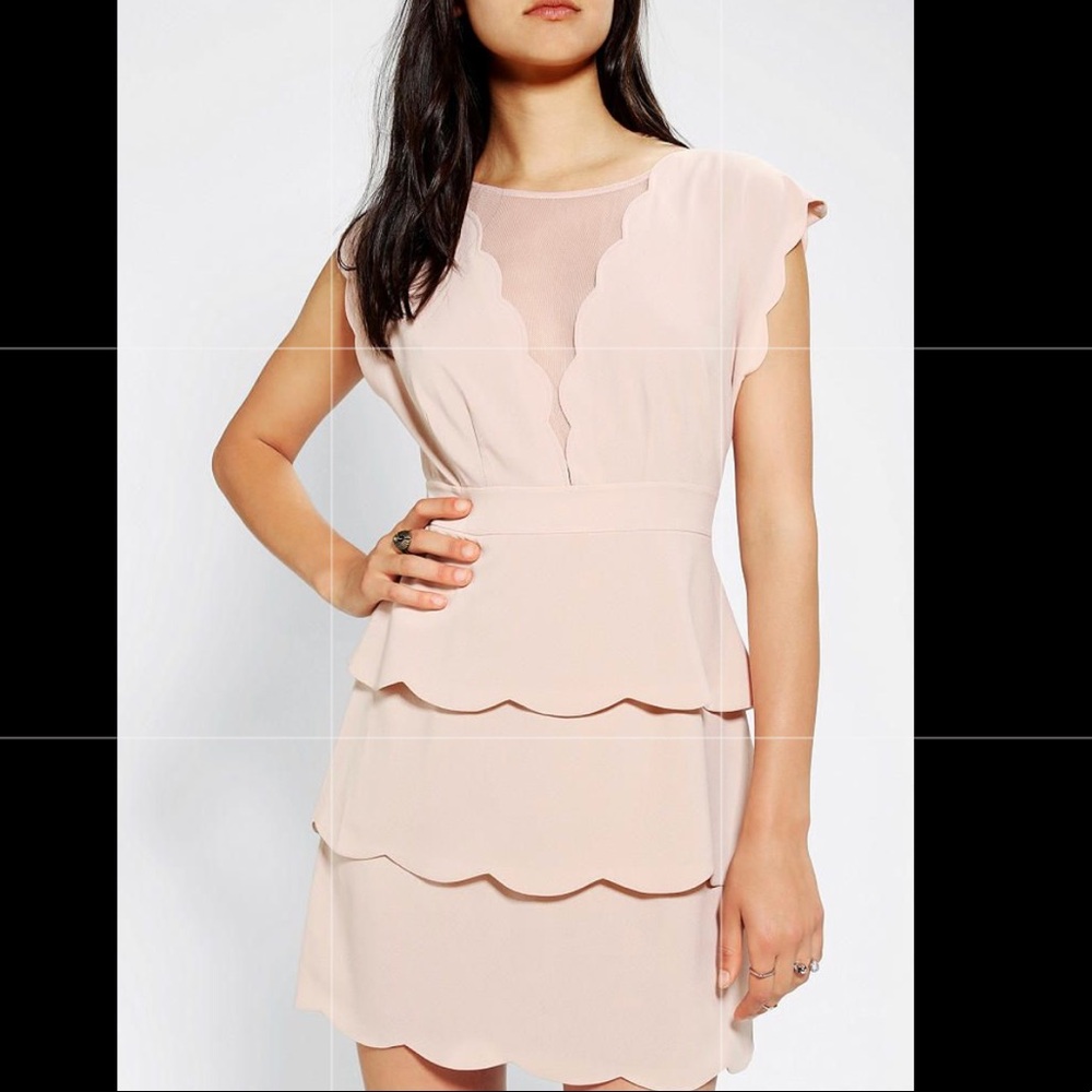 🆕Urban Outfitters Ballet Pink Mesh Dress